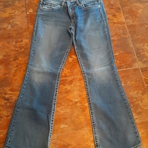 Silver jeans
